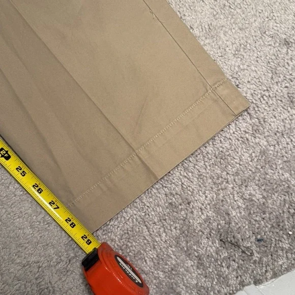 POLO RALPH LAUREN Preston Pant Mens 36X29 Brown Cotton Chino Casual - Picture 10 of 12